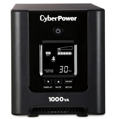 CyberPower OR1000PFCLCD Mini-Tower UPS, UL Rated, Energy Star certified, 8x NEMA 5-15R